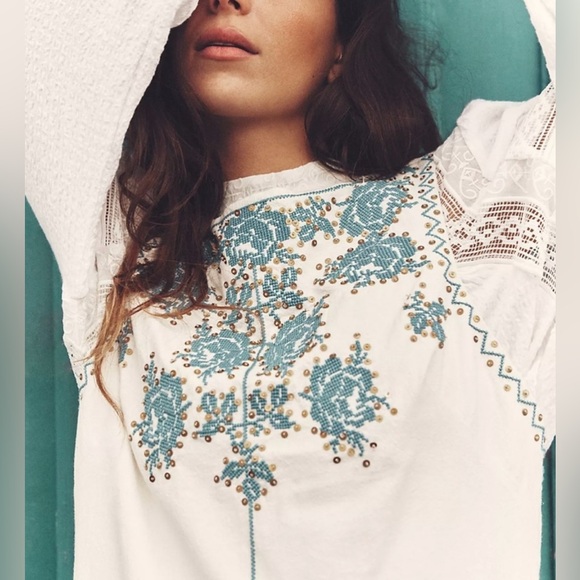 6. NWT Free People Samson Mini Dress - Picture 2 of 6